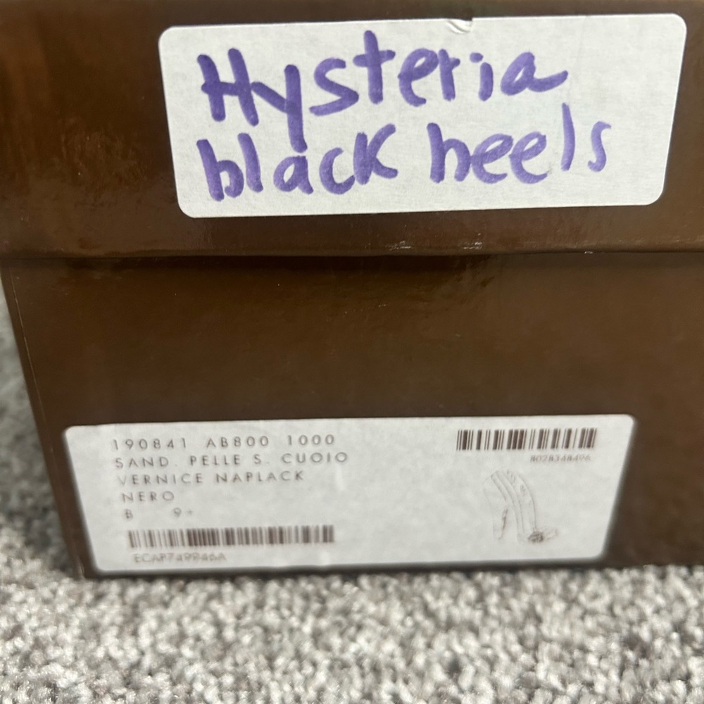 Gucci Vintage Hysteria Black Heel